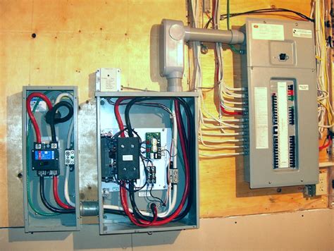 generac generator electrical box|standby generator transfer switch.